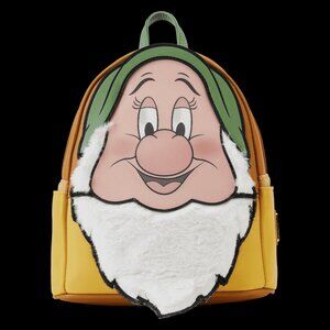 Loungefly Snow White and the Seven Dwarfs Bashful Lenticular Mini Backpack
